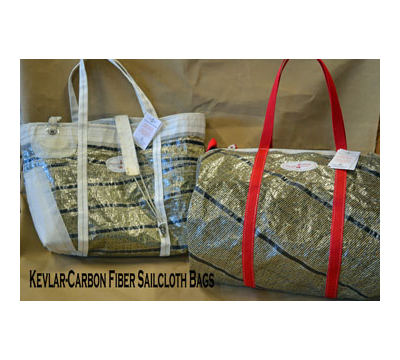 Sea Bags | Recycled Sail Cloth Custom Monogram Sailboat Tote | Sea Bags